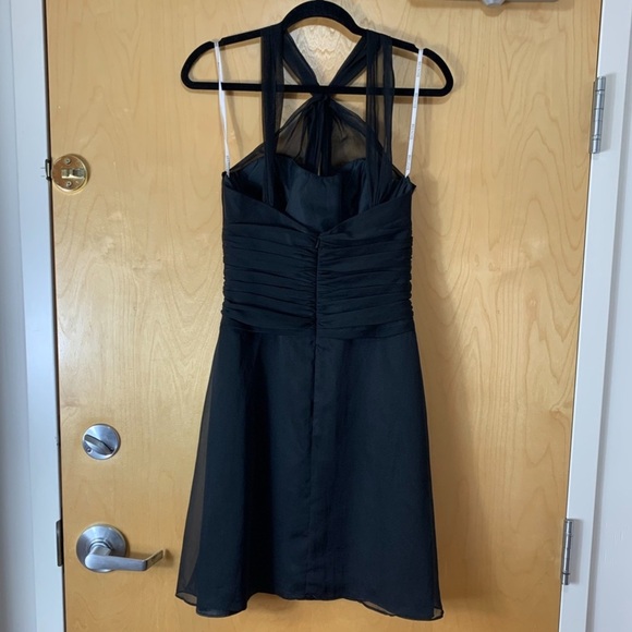 Belsoie Black Halter Holiday Dress - Picture 2 of 11